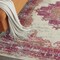 Homeroots 5 x 7 ft. Ivory & Fuchsia Distressed Area Rug 385323 - alternate 6